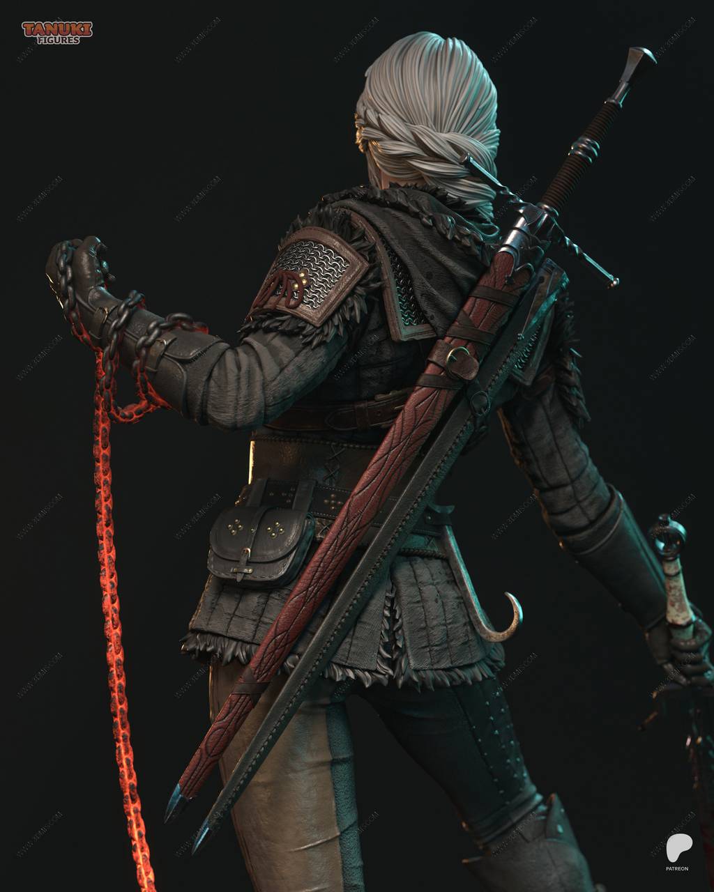 P站图纸印象馆 Tanuki Figures 猎魔人 希里 Tanuki Figures 猎魔人 希里