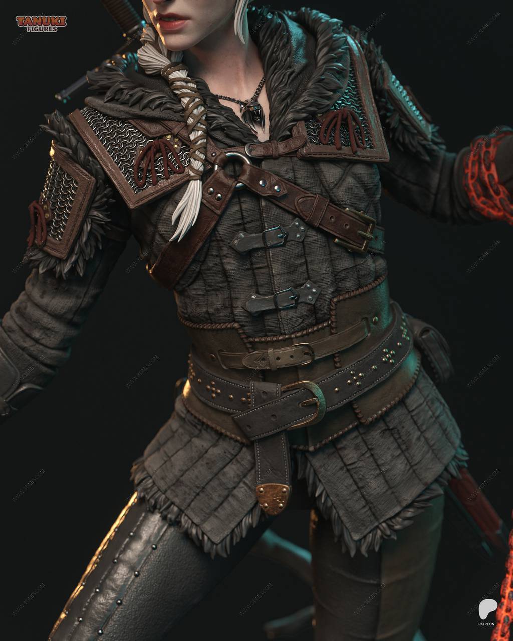 P站图纸印象馆 Tanuki Figures 猎魔人 希里 Tanuki Figures 猎魔人 希里