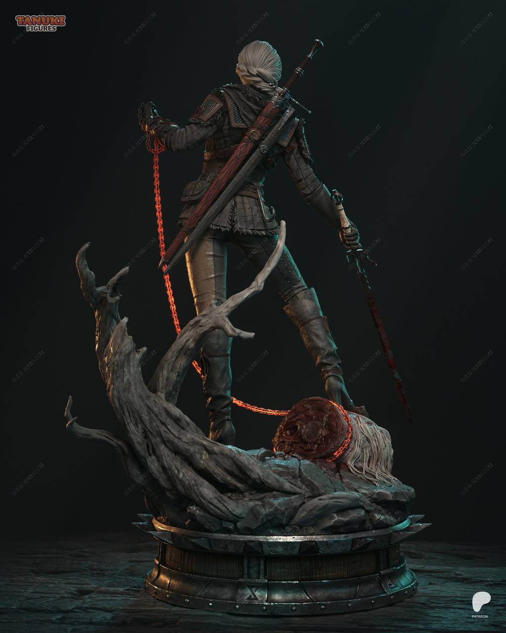 P站图纸印象馆 Tanuki Figures 猎魔人 希里 Tanuki Figures 猎魔人 希里