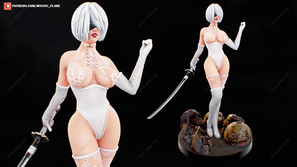 P站图纸印象馆 尼尔:机械纪元 尤尔哈2B 尼尔:机械纪元 尤尔哈2B