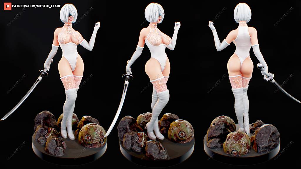 P站图纸印象馆 尼尔:机械纪元 尤尔哈2B 尼尔:机械纪元 尤尔哈2B