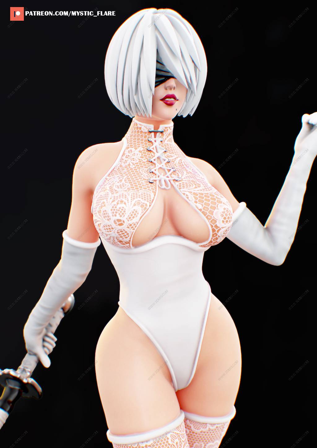 P站图纸印象馆 尼尔:机械纪元 尤尔哈2B 尼尔:机械纪元 尤尔哈2B