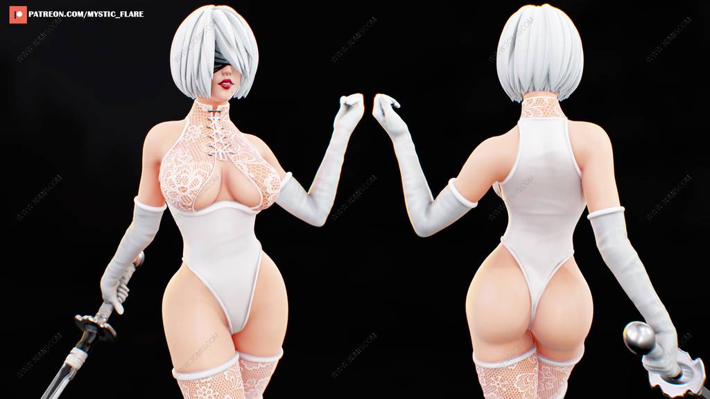 P站图纸印象馆 尼尔:机械纪元 尤尔哈2B 尼尔:机械纪元 尤尔哈2B