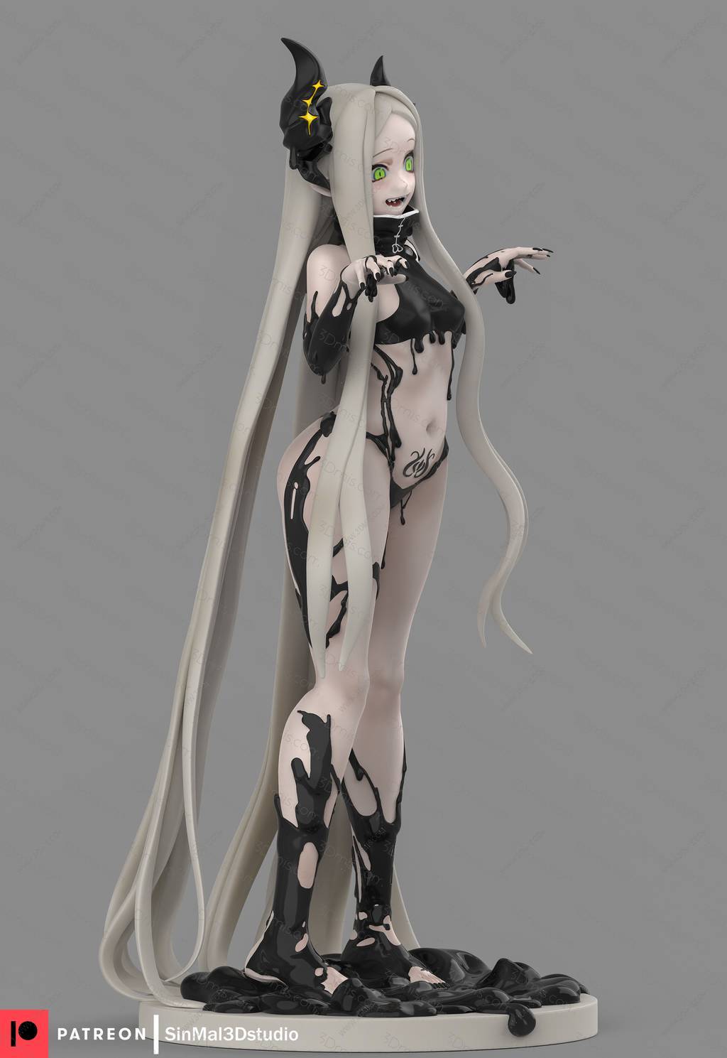 Sin3Dstudio 胜利女神:妮姬 利维坦