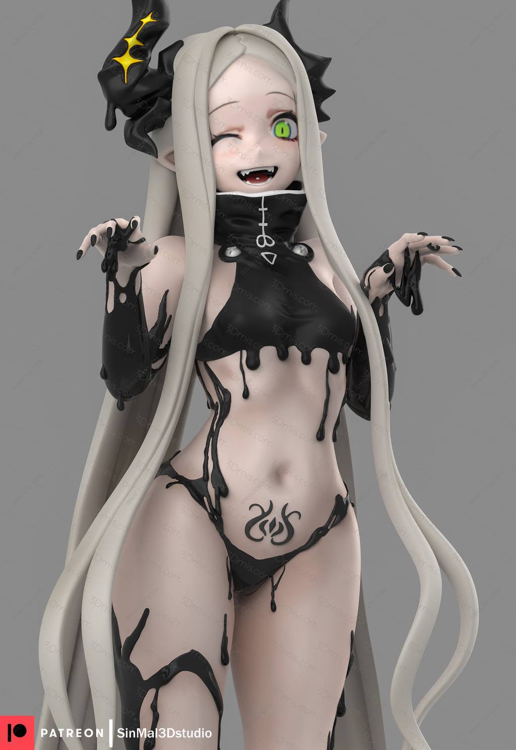 Sin3Dstudio 胜利女神:妮姬 利维坦