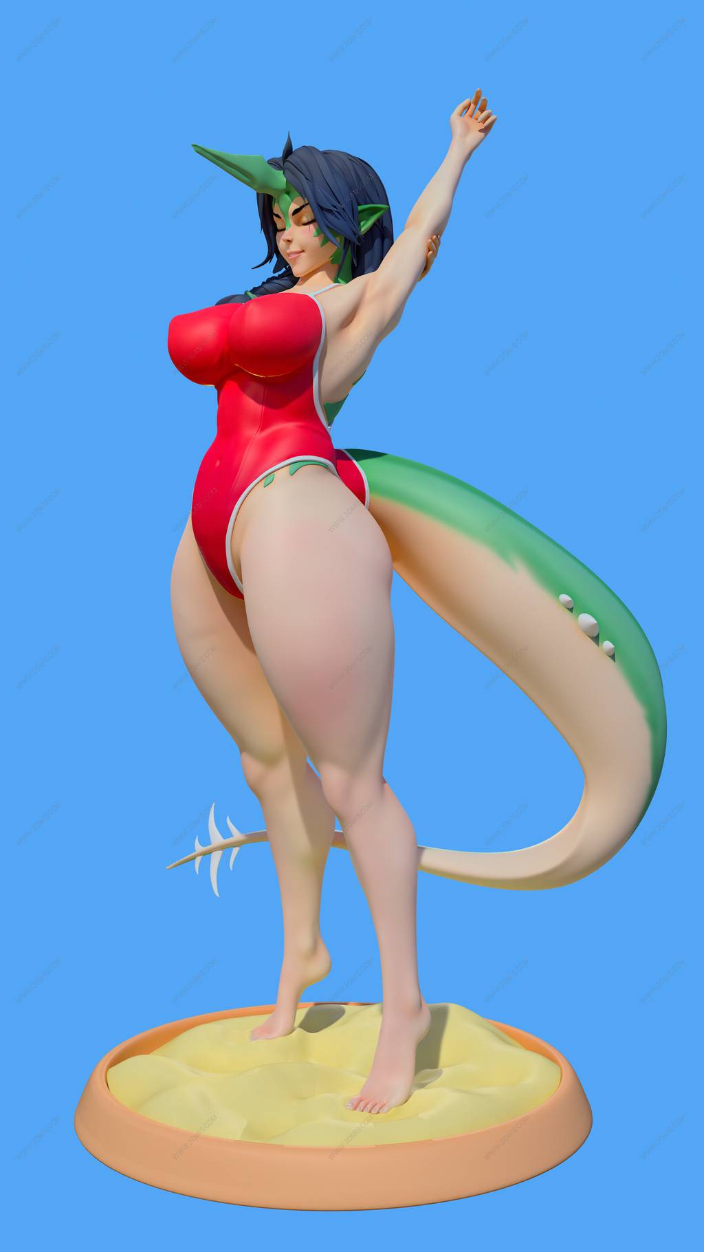 P站图纸印象馆 丽莎女孩 丽莎女孩