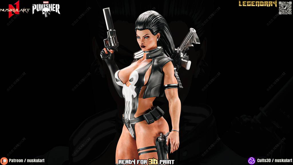 P站图纸印象馆 Nuskul Art 漫威 惩罚者 Nuskul Art 漫威 惩罚者