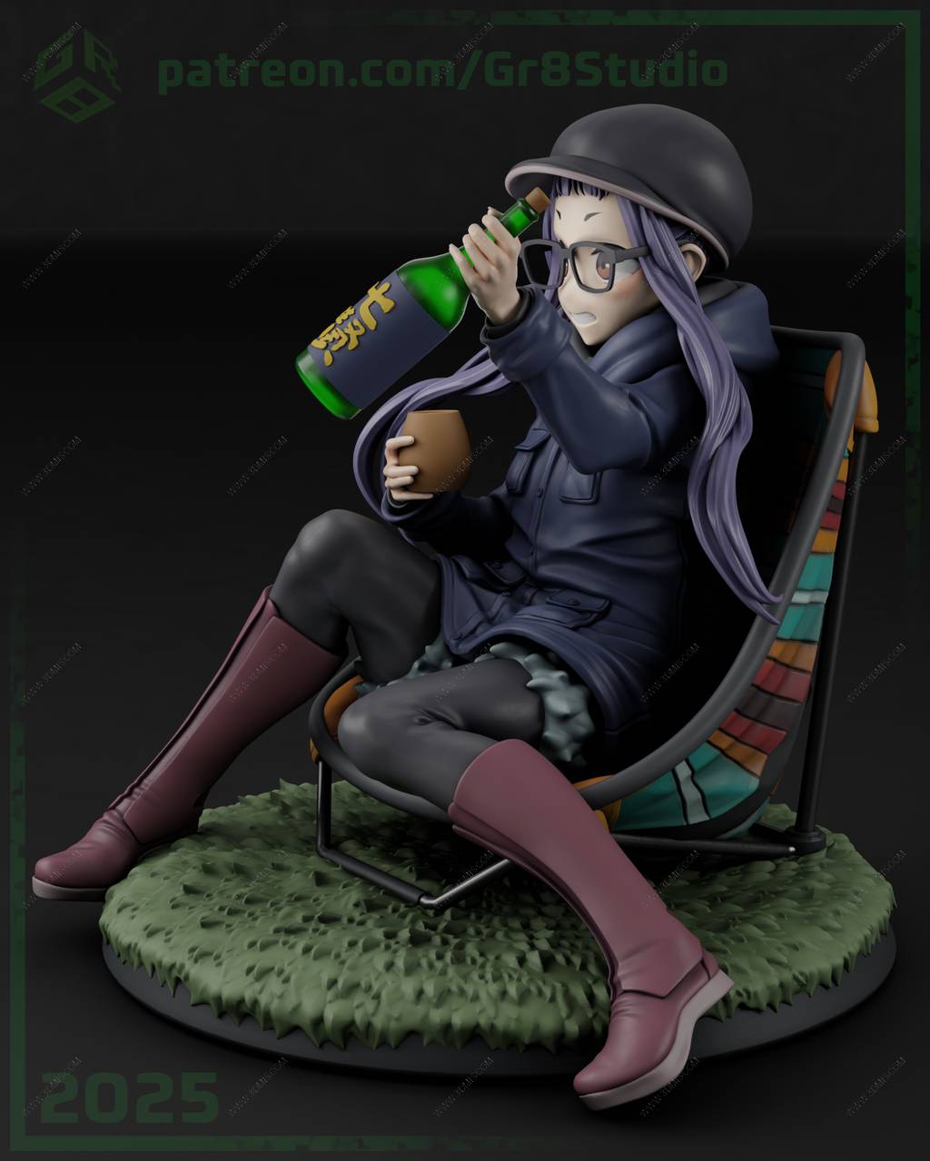 P站图纸印象馆 摇曳露营 大垣千明 摇曳露营 大垣千明