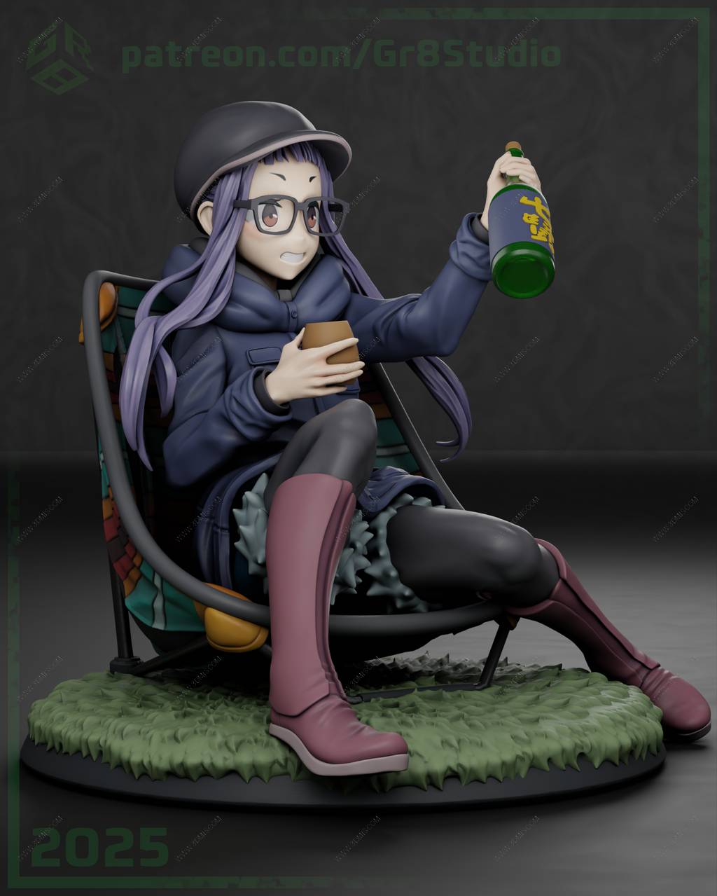 P站图纸印象馆 摇曳露营 大垣千明 摇曳露营 大垣千明