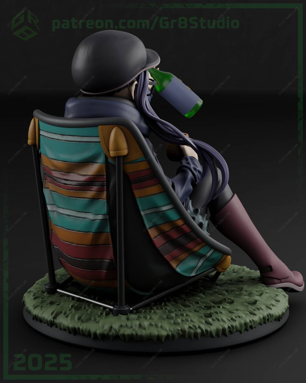 P站图纸印象馆 摇曳露营 大垣千明 摇曳露营 大垣千明