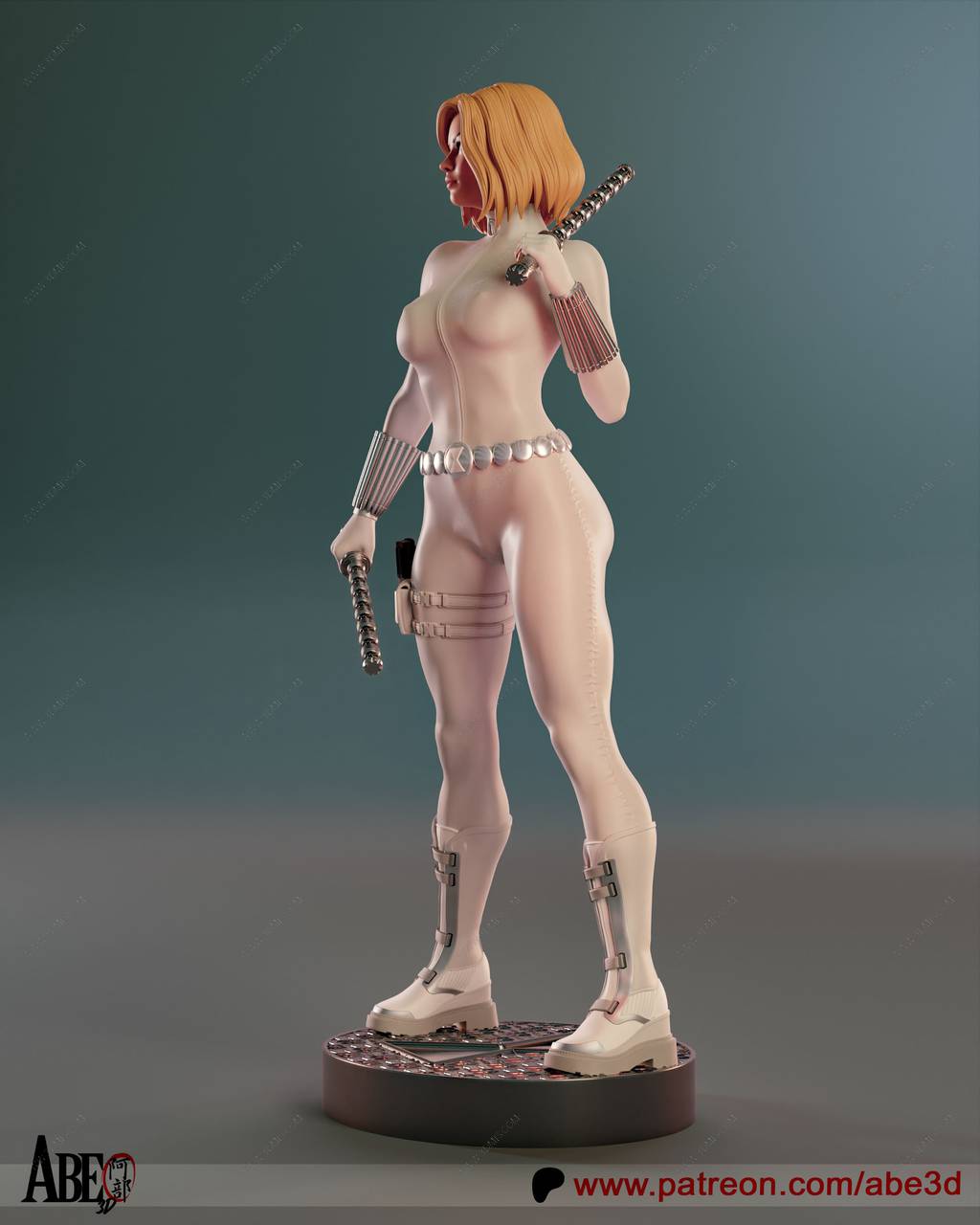 P站图纸印象馆 ABE3D 漫威 叶莲娜·贝洛娃 ABE3D 漫威 叶莲娜·贝洛娃