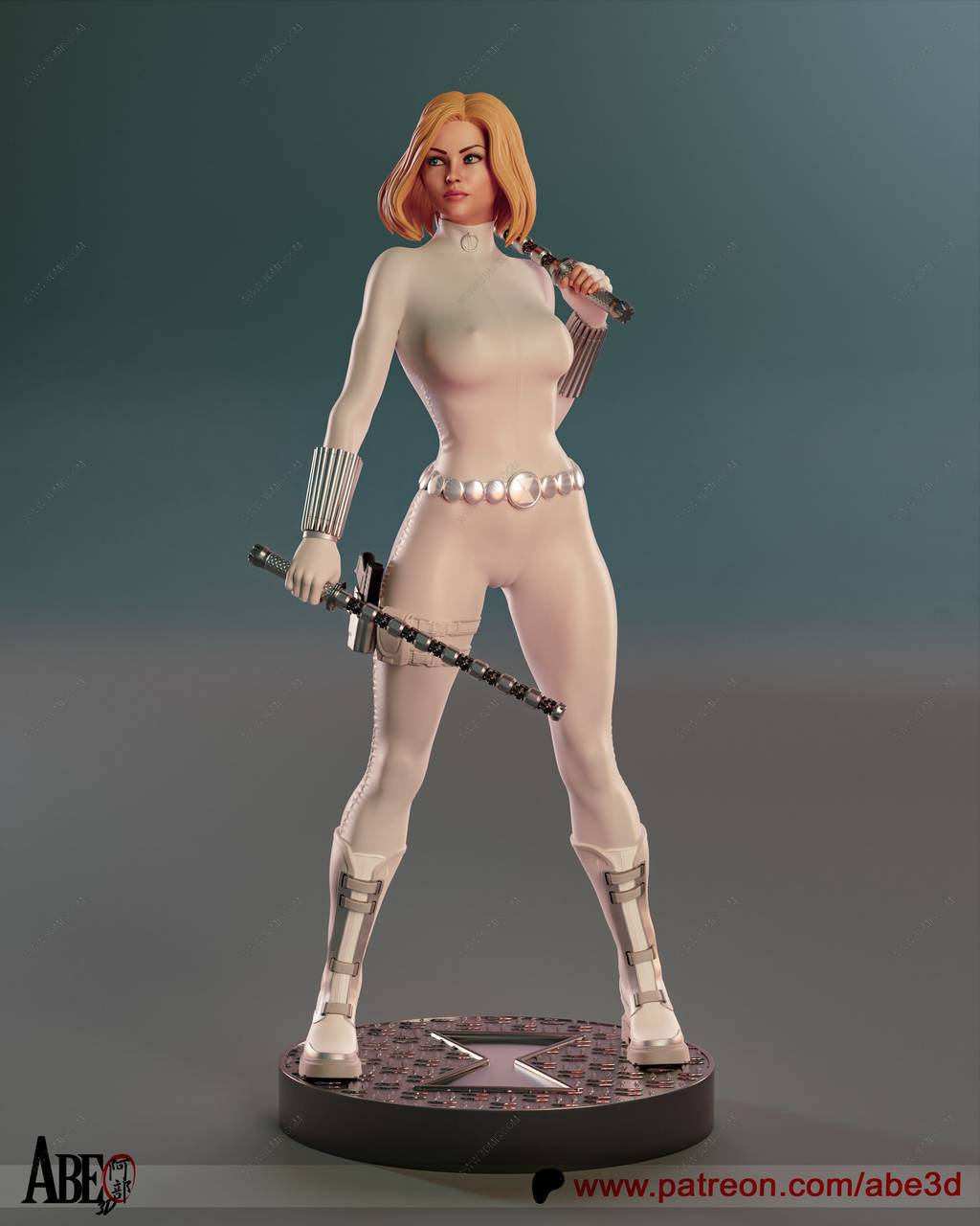 P站图纸印象馆 ABE3D 漫威 叶莲娜·贝洛娃 ABE3D 漫威 叶莲娜·贝洛娃
