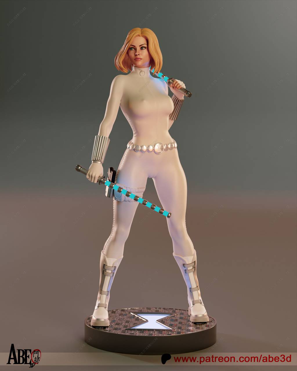 P站图纸印象馆 ABE3D 漫威 叶莲娜·贝洛娃 ABE3D 漫威 叶莲娜·贝洛娃