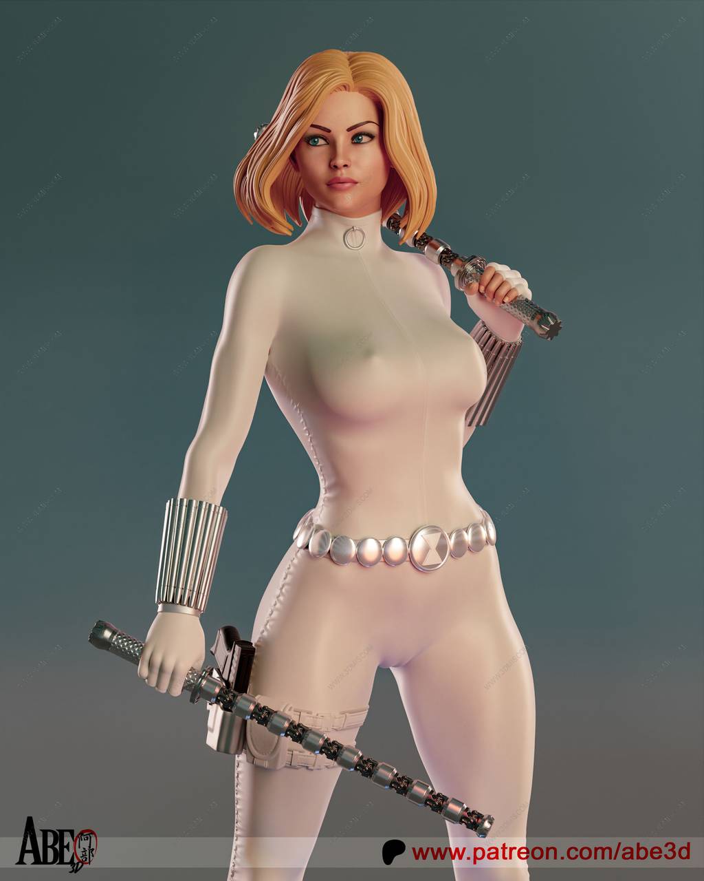 P站图纸印象馆 ABE3D 漫威 叶莲娜·贝洛娃 ABE3D 漫威 叶莲娜·贝洛娃