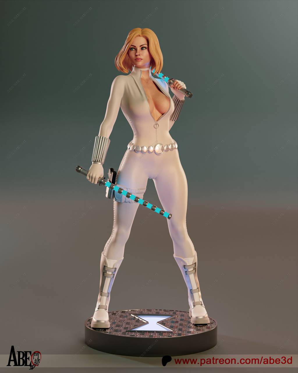 P站图纸印象馆 ABE3D 漫威 叶莲娜·贝洛娃 ABE3D 漫威 叶莲娜·贝洛娃