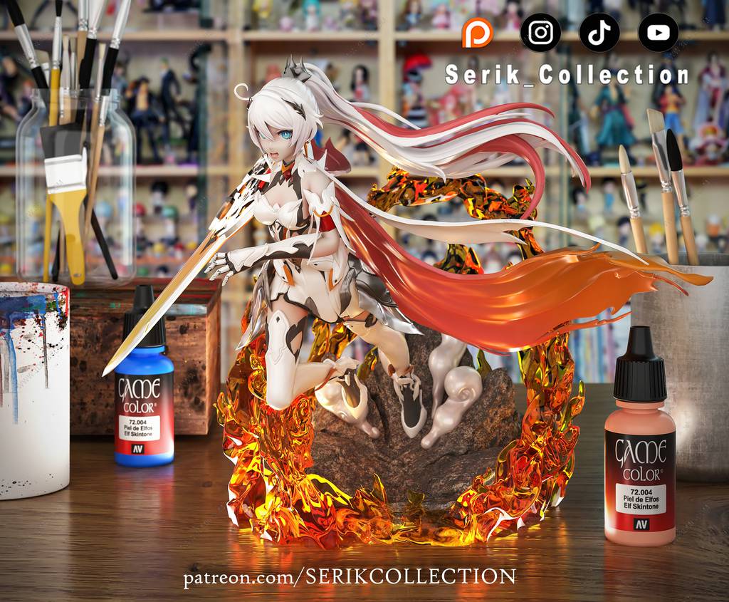 P站图纸印象馆 SERIK COLLECTION 崩坏 炎之律者 SERIK COLLECTION 崩坏 炎之律者