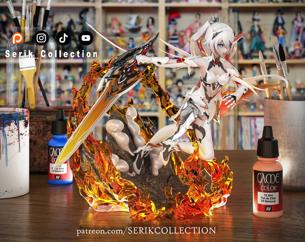 P站图纸印象馆 SERIK COLLECTION 崩坏 炎之律者 SERIK COLLECTION 崩坏 炎之律者