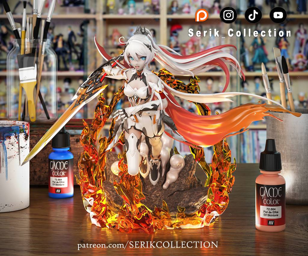 P站图纸印象馆 SERIK COLLECTION 崩坏 炎之律者 SERIK COLLECTION 崩坏 炎之律者