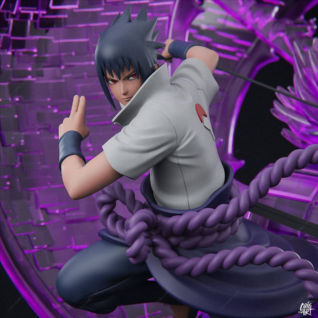 P站图纸印象馆 火影忍者 宇智波佐助 火影忍者 宇智波佐助