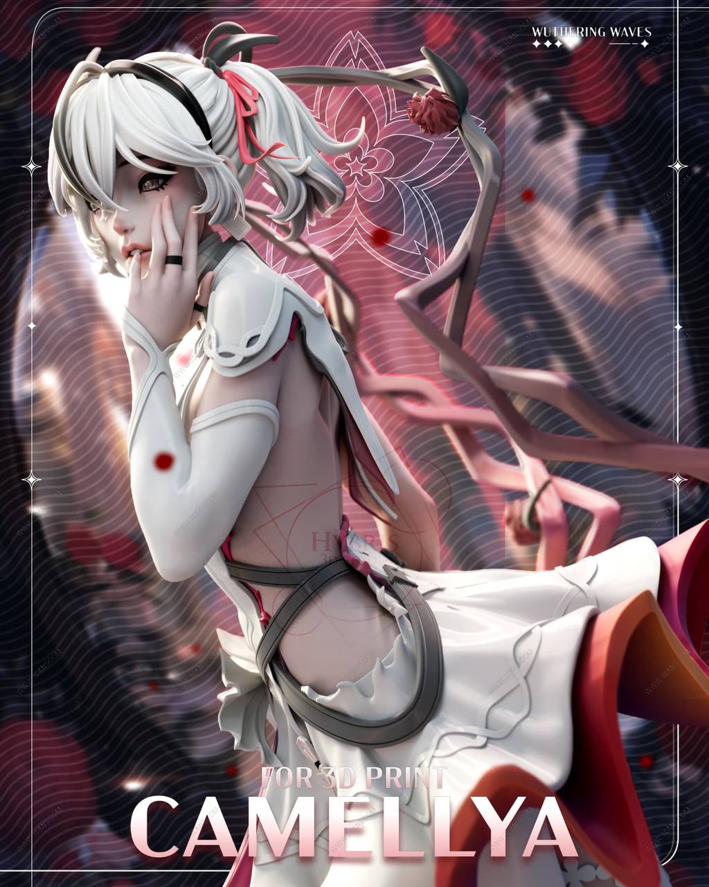 P站图纸印象馆 Hybris 鸣潮 椿 Hybris 鸣潮 椿