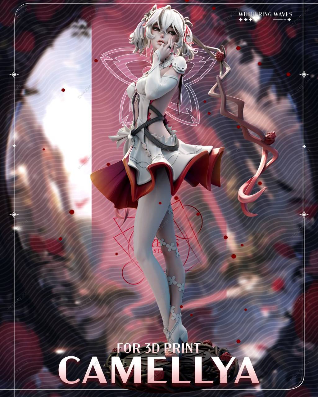 P站图纸印象馆 Hybris 鸣潮 椿 Hybris 鸣潮 椿