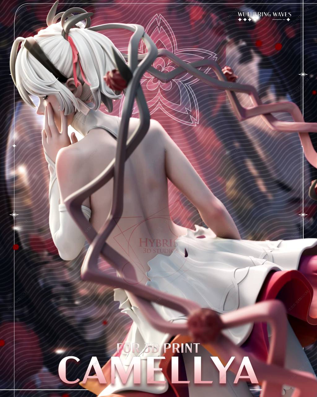 P站图纸印象馆 Hybris 鸣潮 椿 Hybris 鸣潮 椿