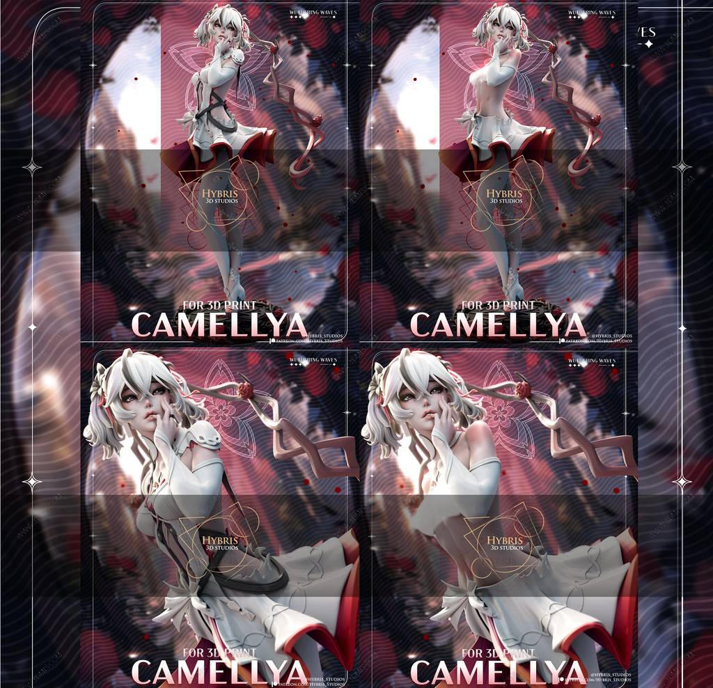 P站图纸印象馆 Hybris 鸣潮 椿 Hybris 鸣潮 椿