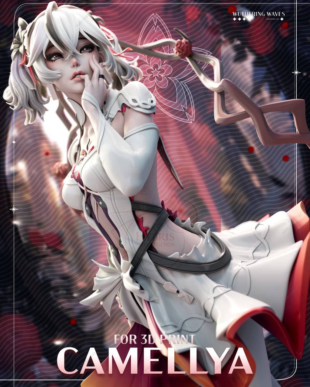 P站图纸印象馆 Hybris 鸣潮 椿 Hybris 鸣潮 椿