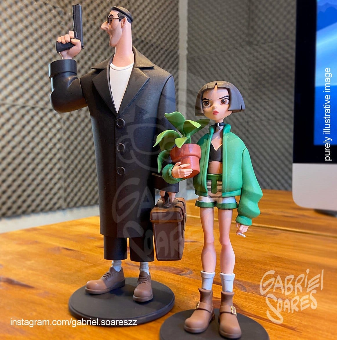 P站图纸印象馆 这个杀手不太冷 莱昂和玛蒂尔达 这个杀手不太冷 莱昂和玛蒂尔达