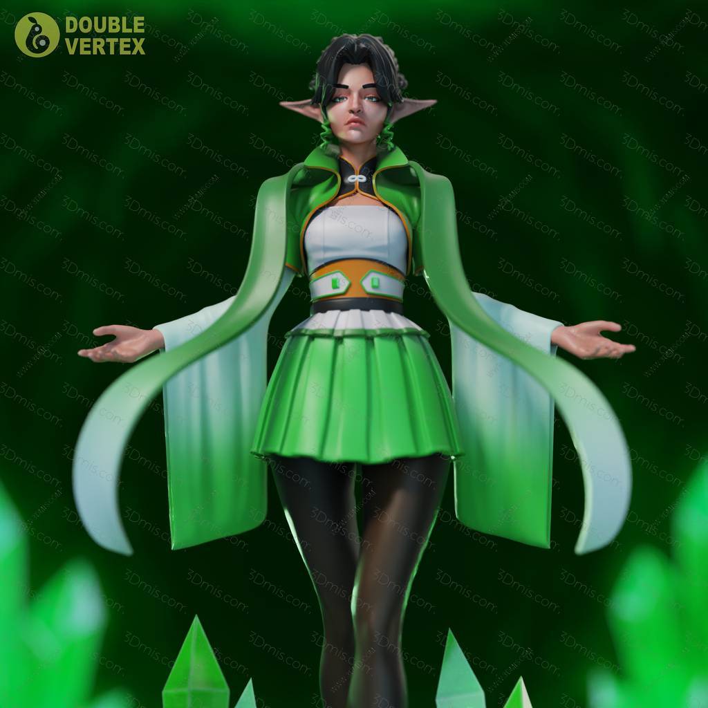 P站图纸印象馆 精灵艾梅拉德 精灵艾梅拉德