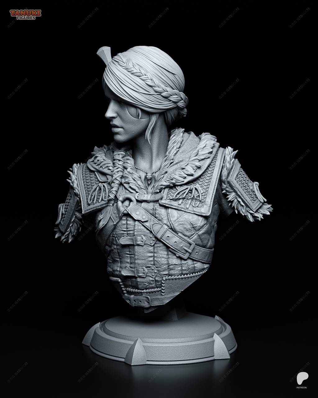 P站图纸印象馆 Tanuki Figures 猎魔人 希里 Tanuki Figures 猎魔人 希里