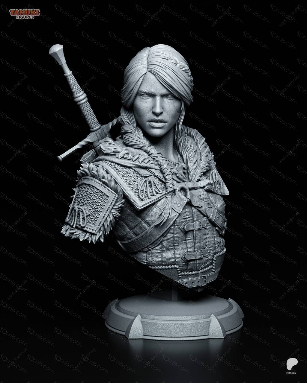 Tanuki Figures 猎魔人 希里