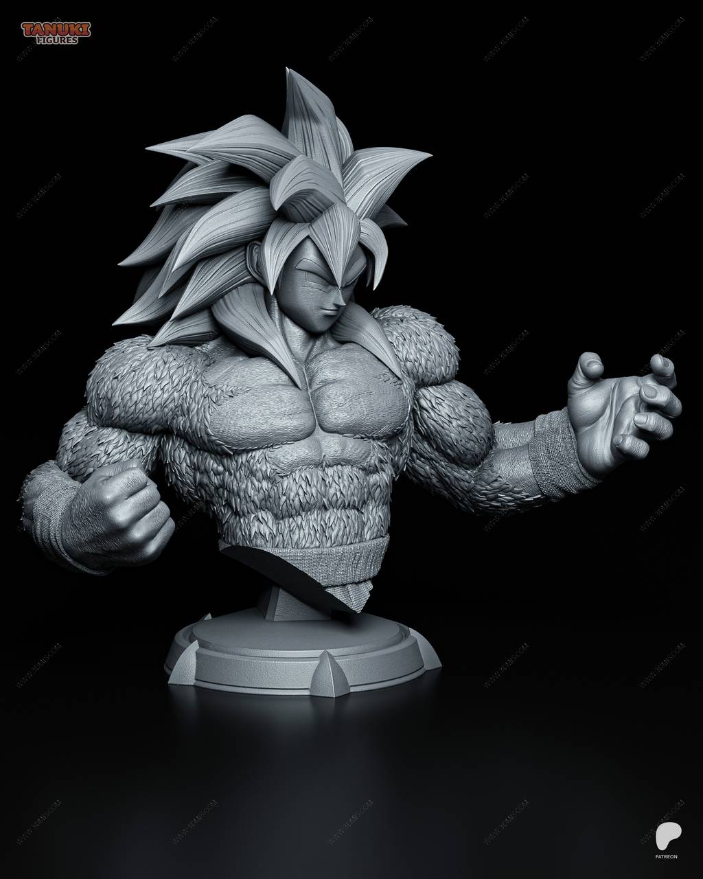 P站图纸印象馆 Tanuki Figures 龙珠 悟空 Tanuki Figures 龙珠 悟空