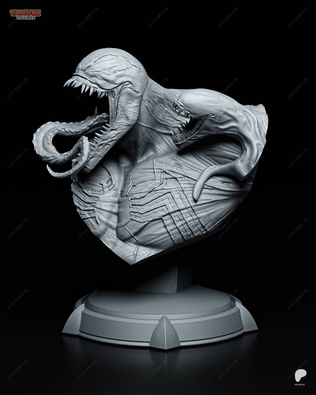 P站图纸印象馆 Tanuki Figures 漫威 毒液 Tanuki Figures 漫威 毒液