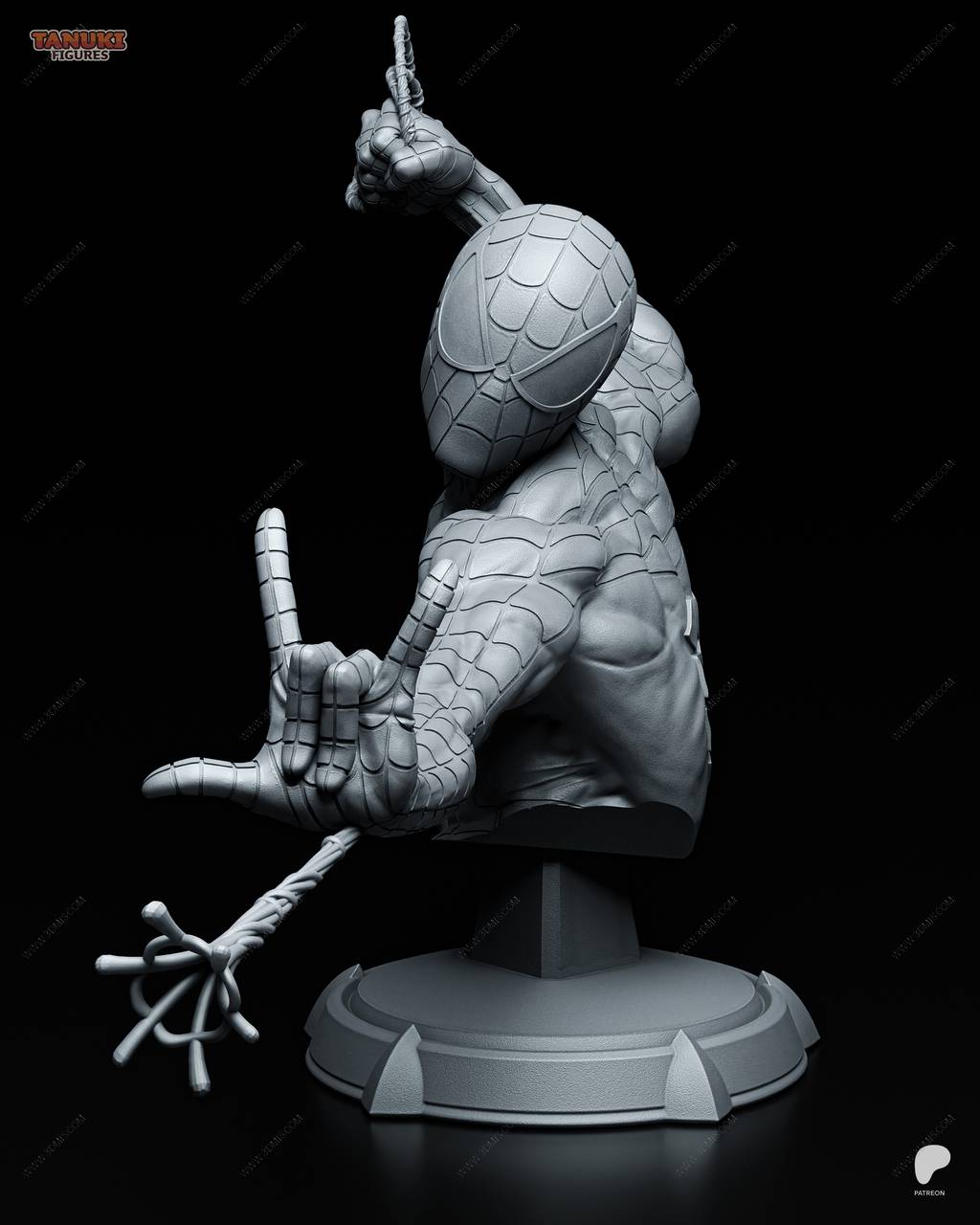 P站图纸印象馆 Tanuki Figures 漫威 蜘蛛侠 Tanuki Figures 漫威 蜘蛛侠