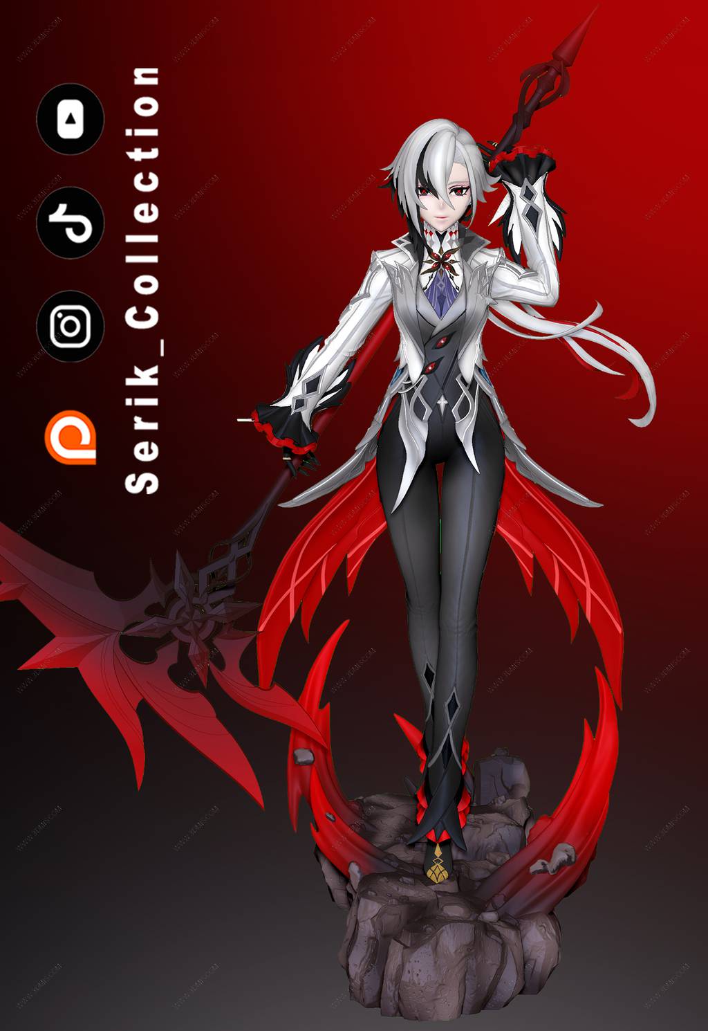 P站图纸印象馆 SERIK COLLECTION 原神 阿蕾奇诺 SERIK COLLECTION 原神 阿蕾奇诺