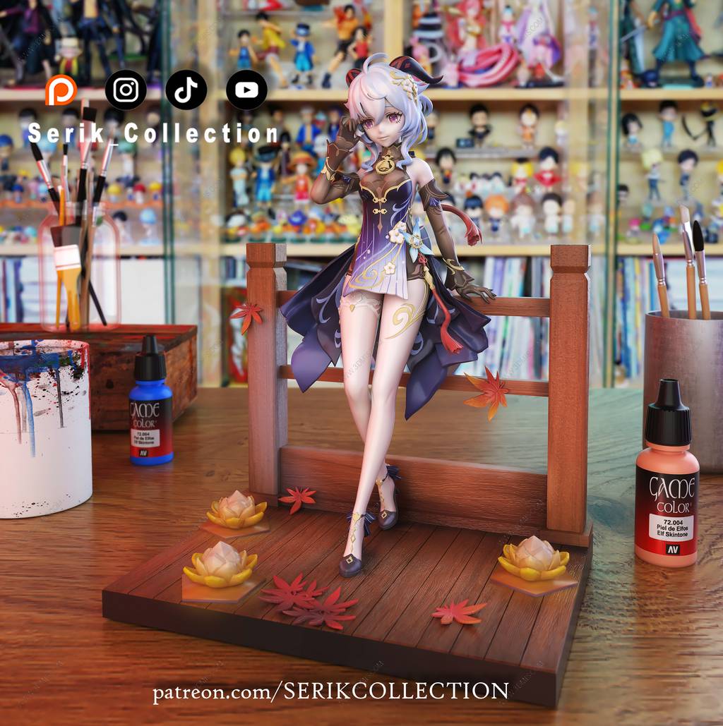 P站图纸印象馆 SERIK COLLECTION 原神 甘雨 SERIK COLLECTION 原神 甘雨