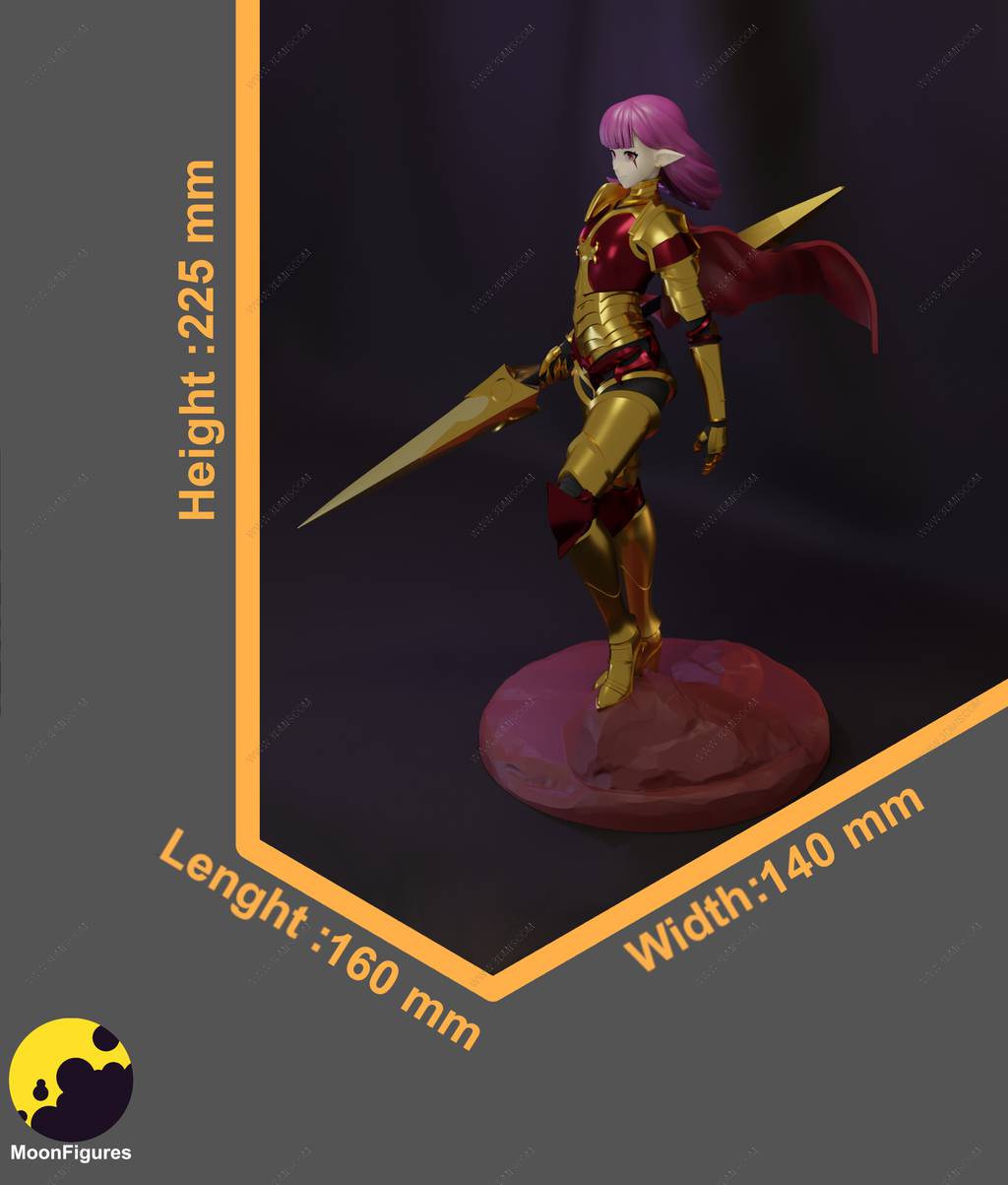 P站图纸印象馆 Moon Figures 我独自升级 艾希尔·拉迪勒 Moon Figures 我独自升级 艾希尔·拉迪勒