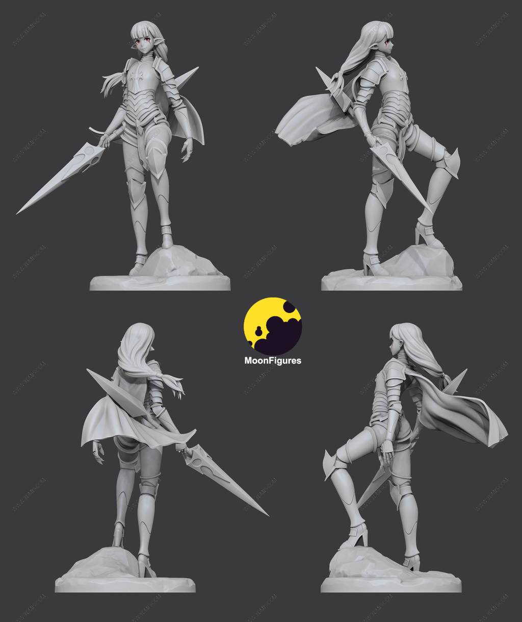 P站图纸印象馆 Moon Figures 我独自升级 艾希尔·拉迪勒 Moon Figures 我独自升级 艾希尔·拉迪勒