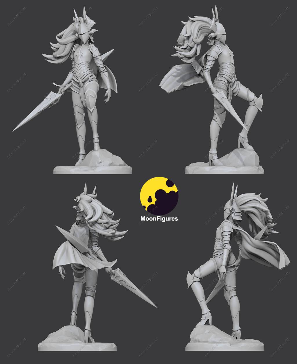 P站图纸印象馆 Moon Figures 我独自升级 艾希尔·拉迪勒 Moon Figures 我独自升级 艾希尔·拉迪勒