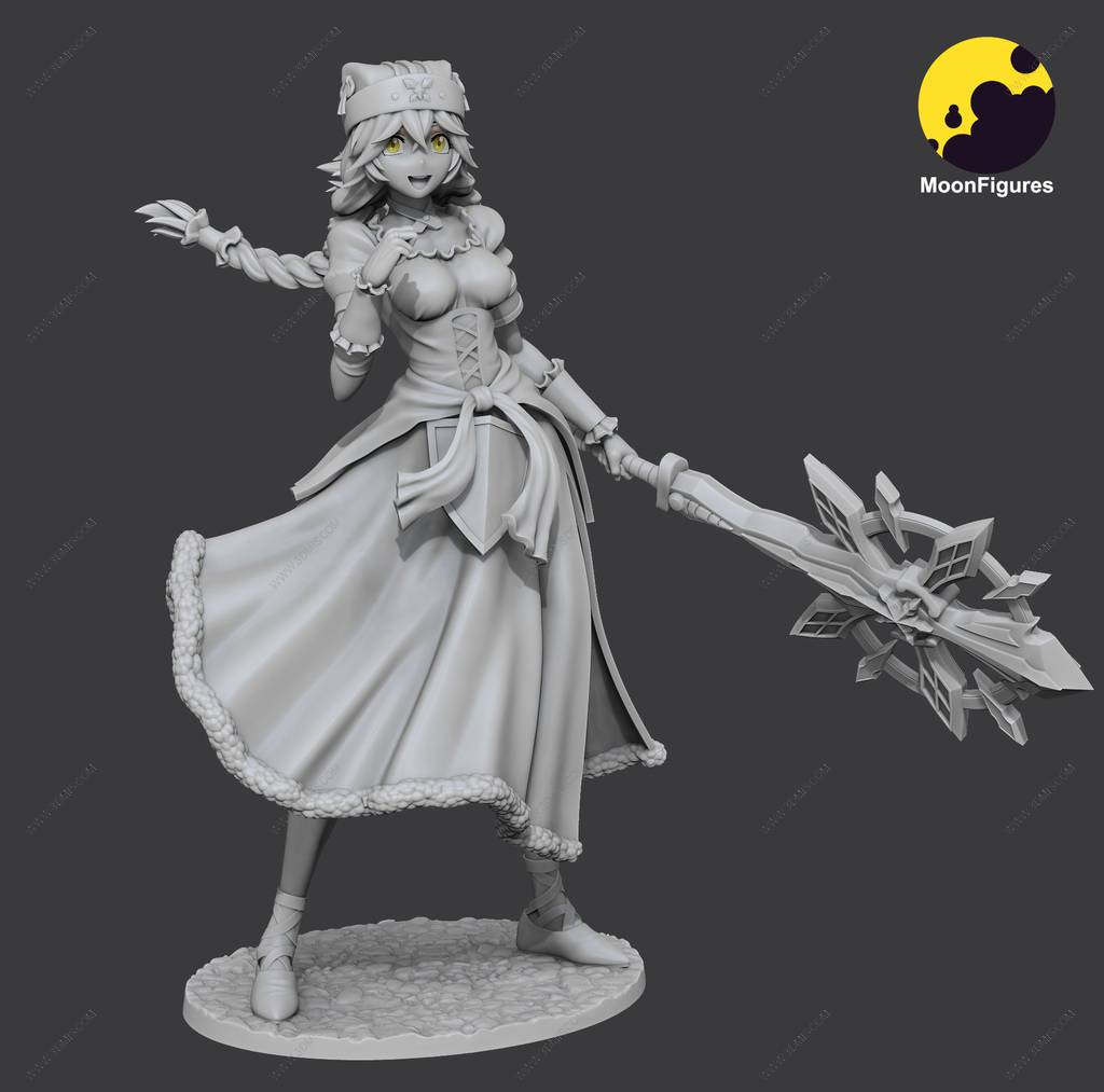 P站图纸印象馆 Moon Figures 不死者之王 露普斯蕾琪娜·贝塔 Moon Figures 不死者之王 露普斯蕾琪娜·贝塔