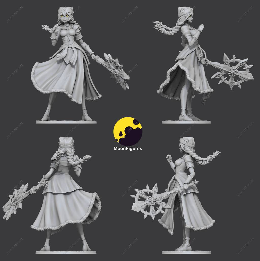 P站图纸印象馆 Moon Figures 不死者之王 露普斯蕾琪娜·贝塔 Moon Figures 不死者之王 露普斯蕾琪娜·贝塔