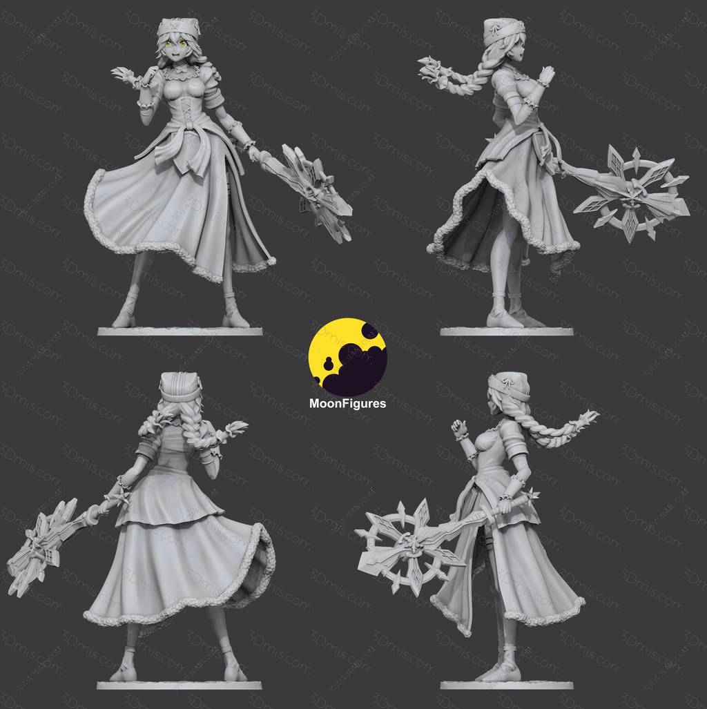 Moon Figures 不死者之王 露普斯蕾琪娜·贝塔
