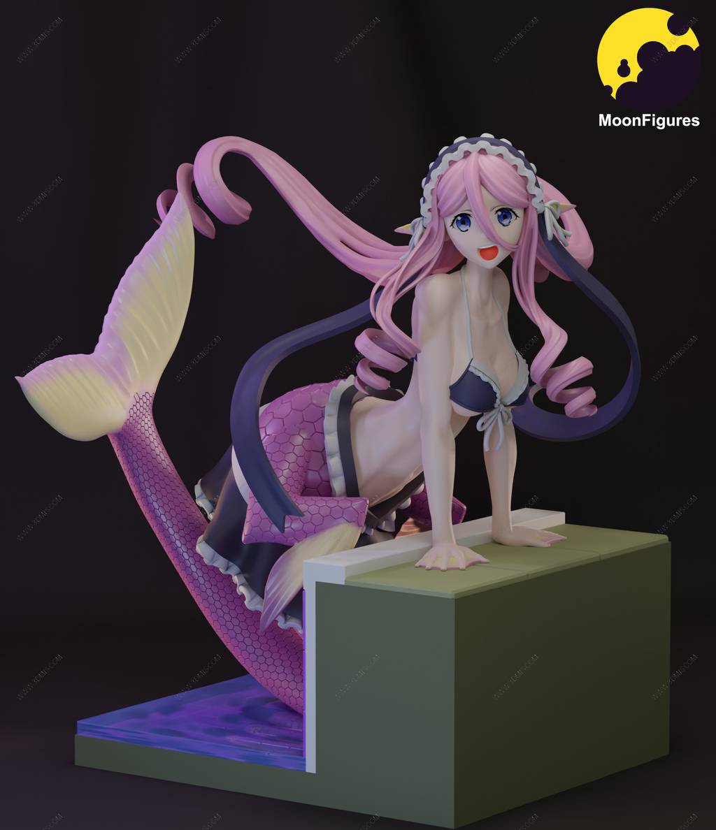 P站图纸印象馆 Moon Figures 魔物娘的同居日常 美洛努•罗蕾莱•杜•尼普顿 Moon Figures 魔物娘的同居日常 美洛努•罗蕾莱•杜•尼普顿