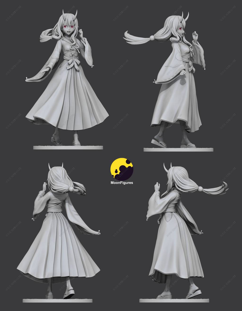 P站图纸印象馆 Moon Figures 关于我转生变成史莱姆这档事 朱菜 Moon Figures 关于我转生变成史莱姆这档事 朱菜