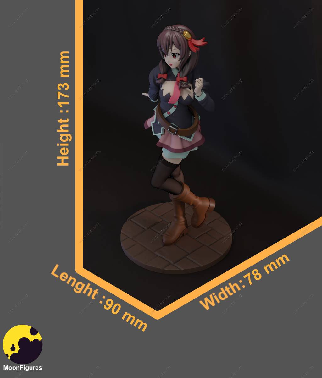 P站图纸印象馆 Moon Figures 为美好的世界献上祝福 悠悠 Moon Figures 为美好的世界献上祝福 悠悠