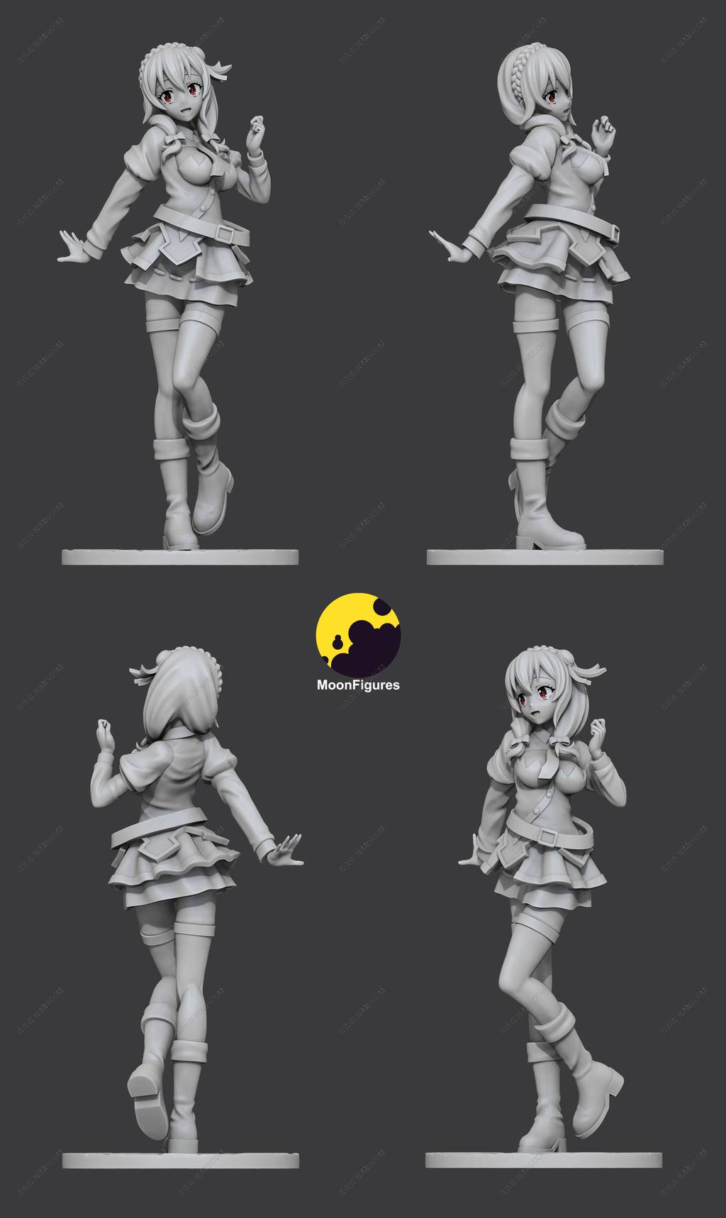 P站图纸印象馆 Moon Figures 为美好的世界献上祝福 悠悠 Moon Figures 为美好的世界献上祝福 悠悠