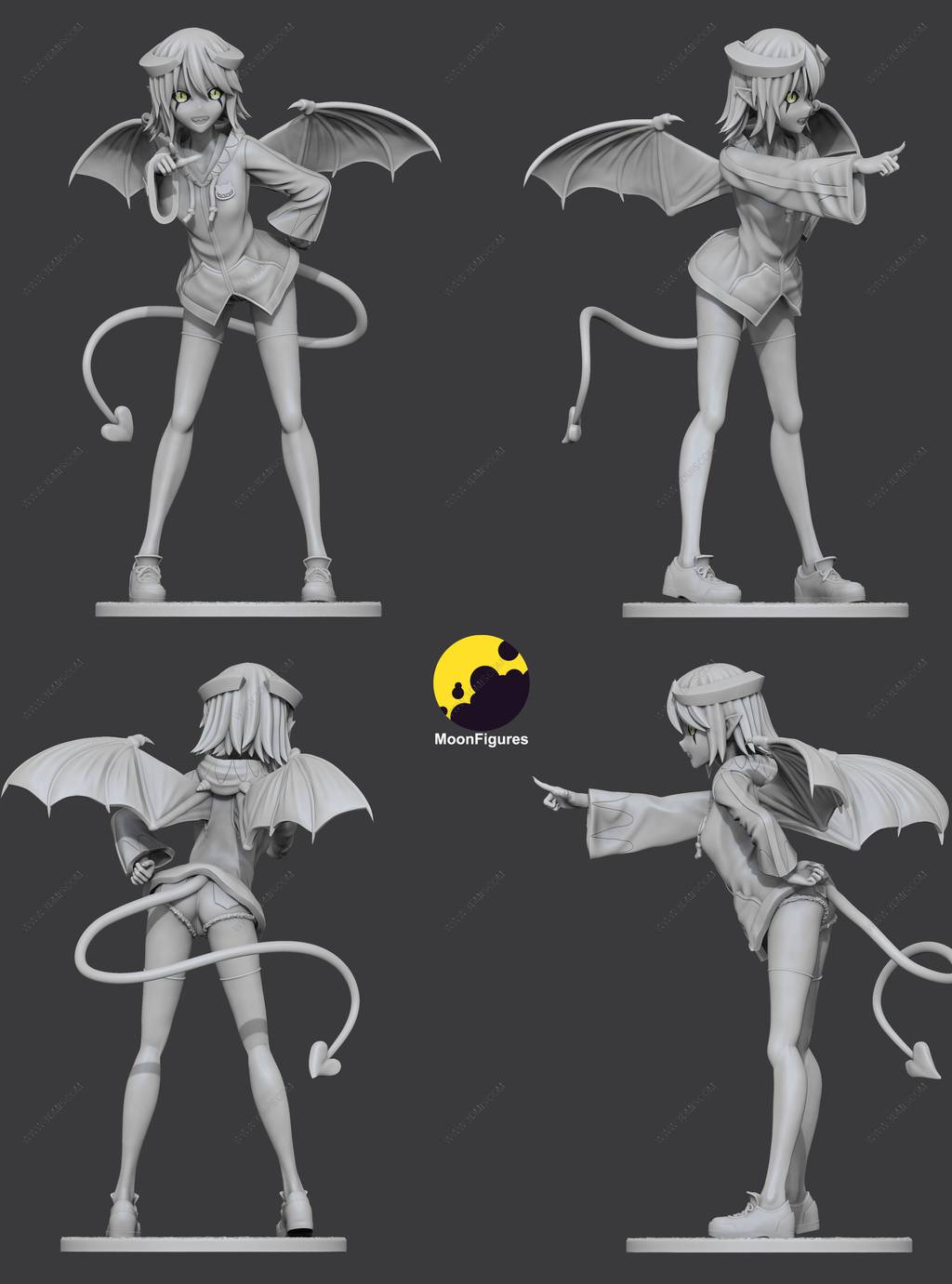 P站图纸印象馆 Moon Figures 魔物娘的同居日常 莉莉丝 Moon Figures 魔物娘的同居日常 莉莉丝