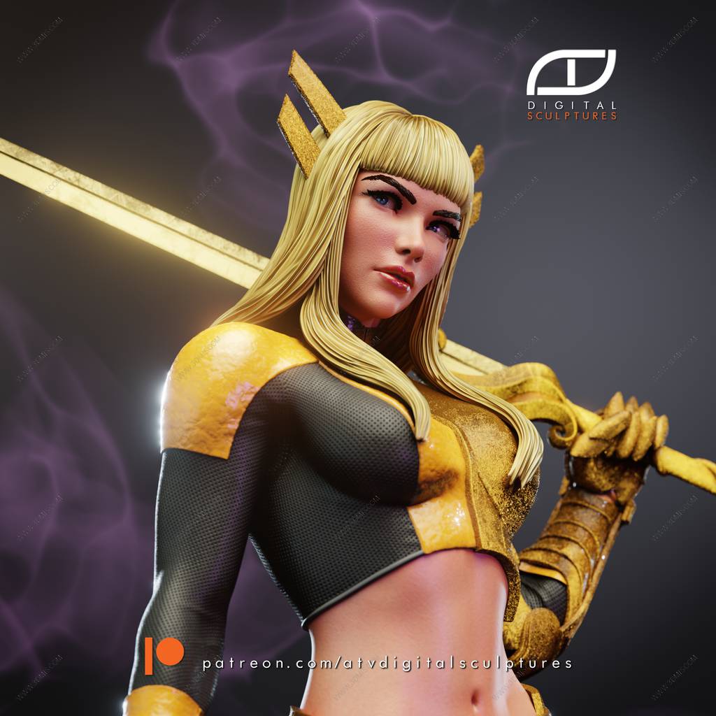 P站图纸印象馆 ATV 漫威 伊丽亚娜·拉斯普廷 ATV 漫威 伊丽亚娜·拉斯普廷