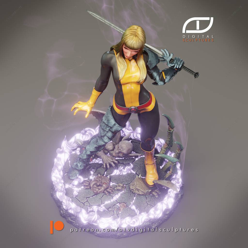 P站图纸印象馆 ATV 漫威 伊丽亚娜·拉斯普廷 ATV 漫威 伊丽亚娜·拉斯普廷